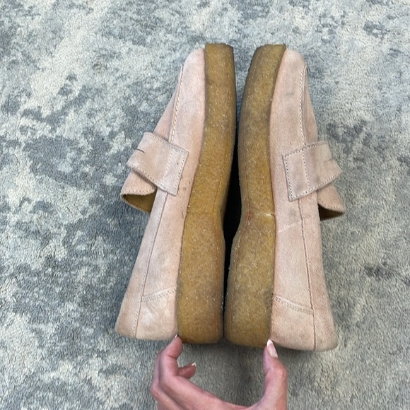 Vinnys Creeper Suede Penny Loafer Blush Beige Preppy main image 12
